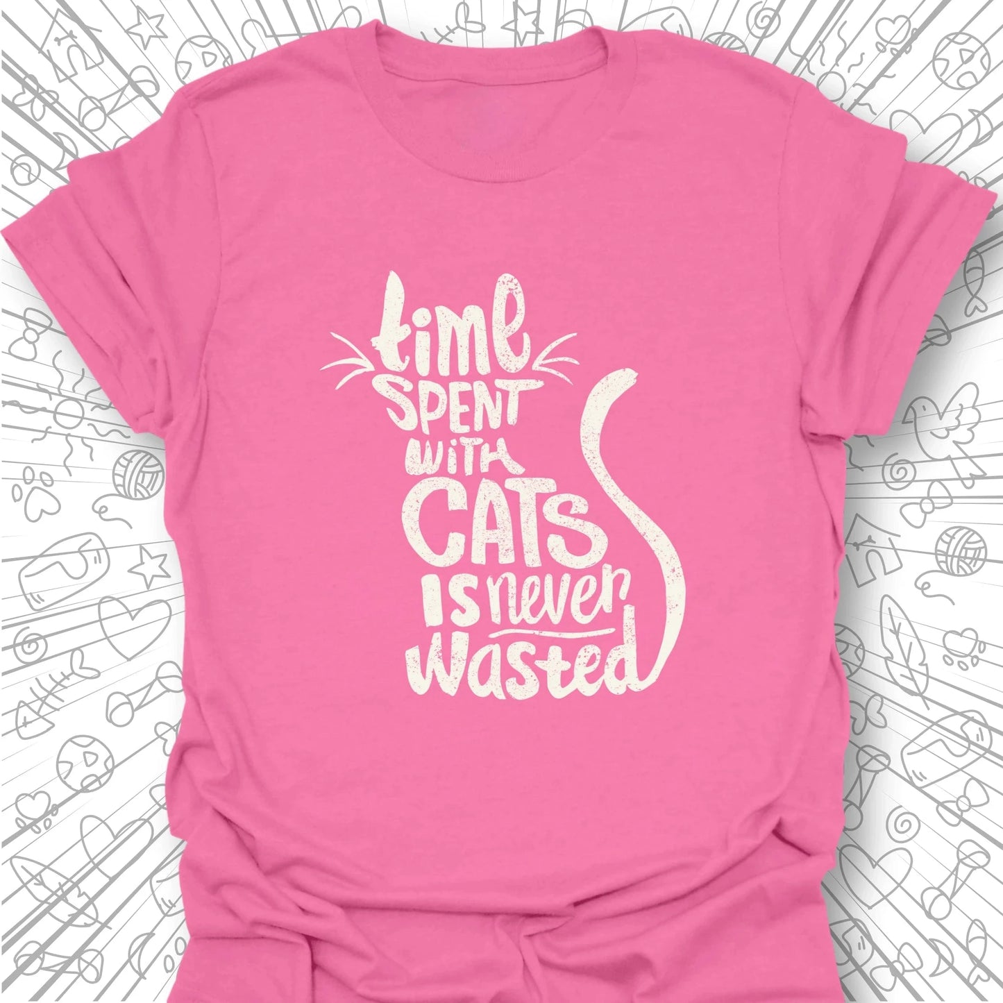 Time Spent With Cats T-Shirt