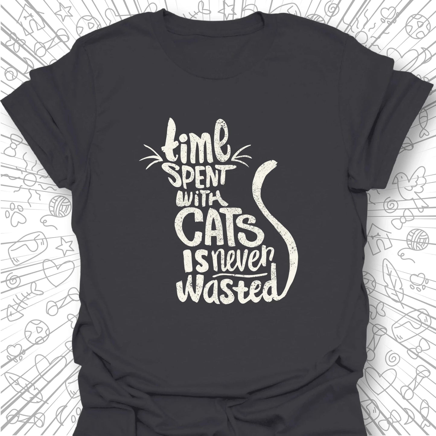 Time Spent With Cats T-Shirt