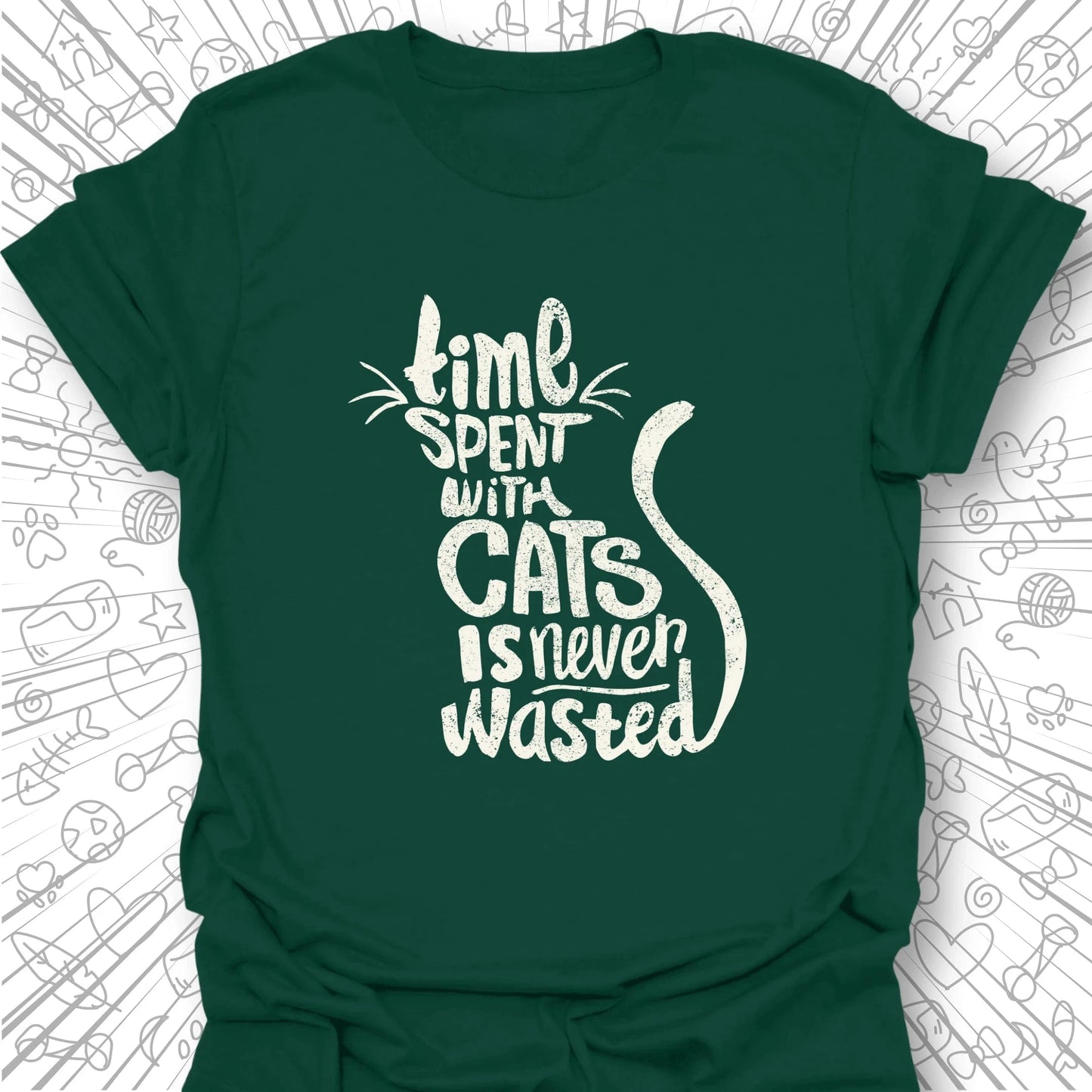 Time Spent With Cats T-Shirt
