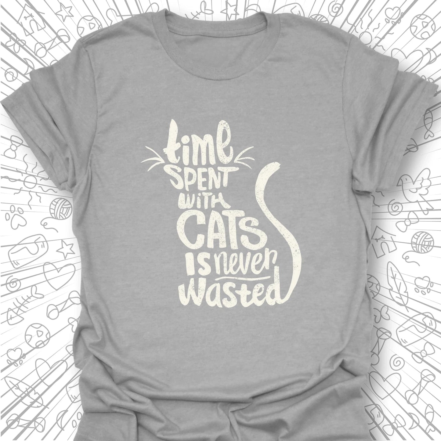 Time Spent With Cats T-Shirt