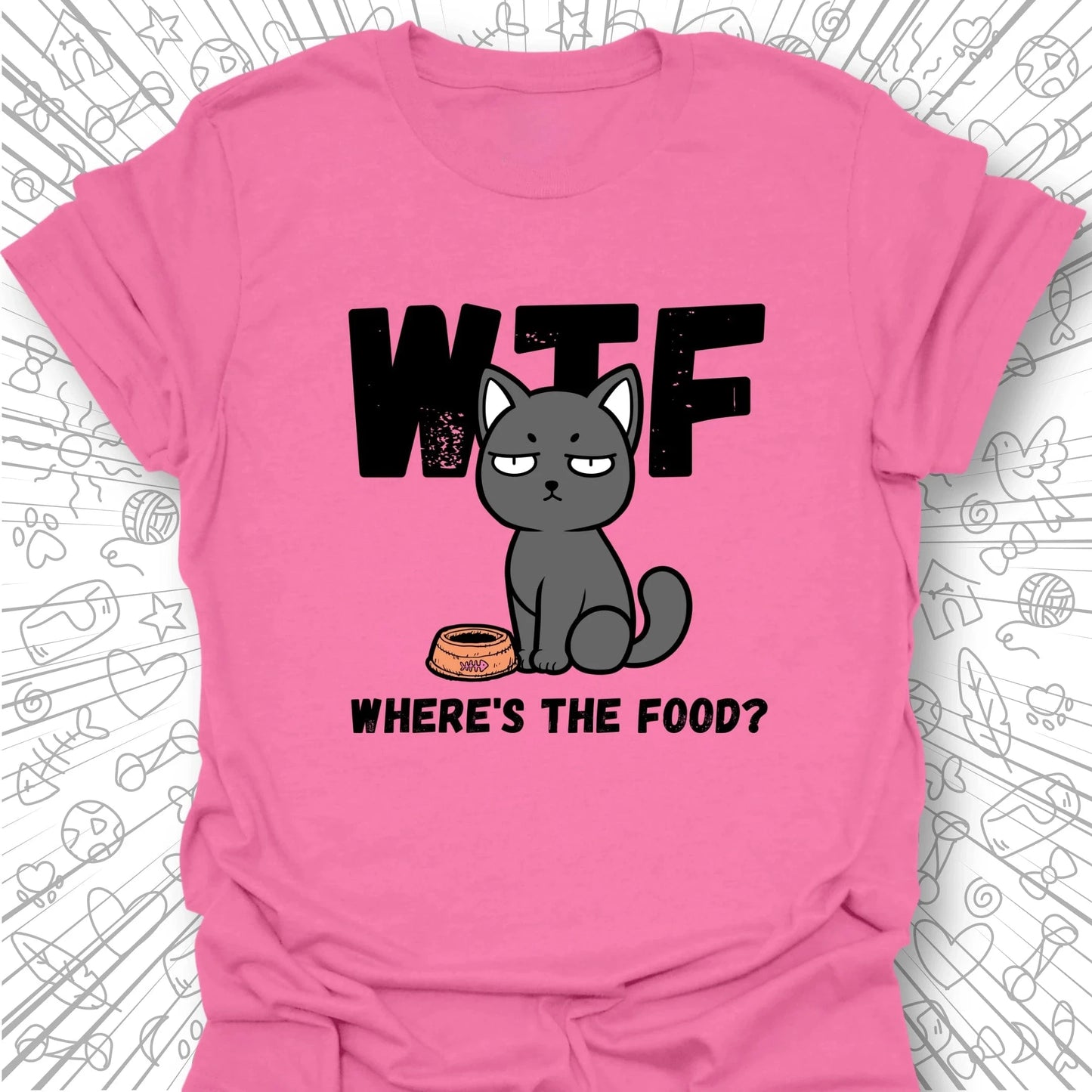 WTF - Where's The Food T-Shirt