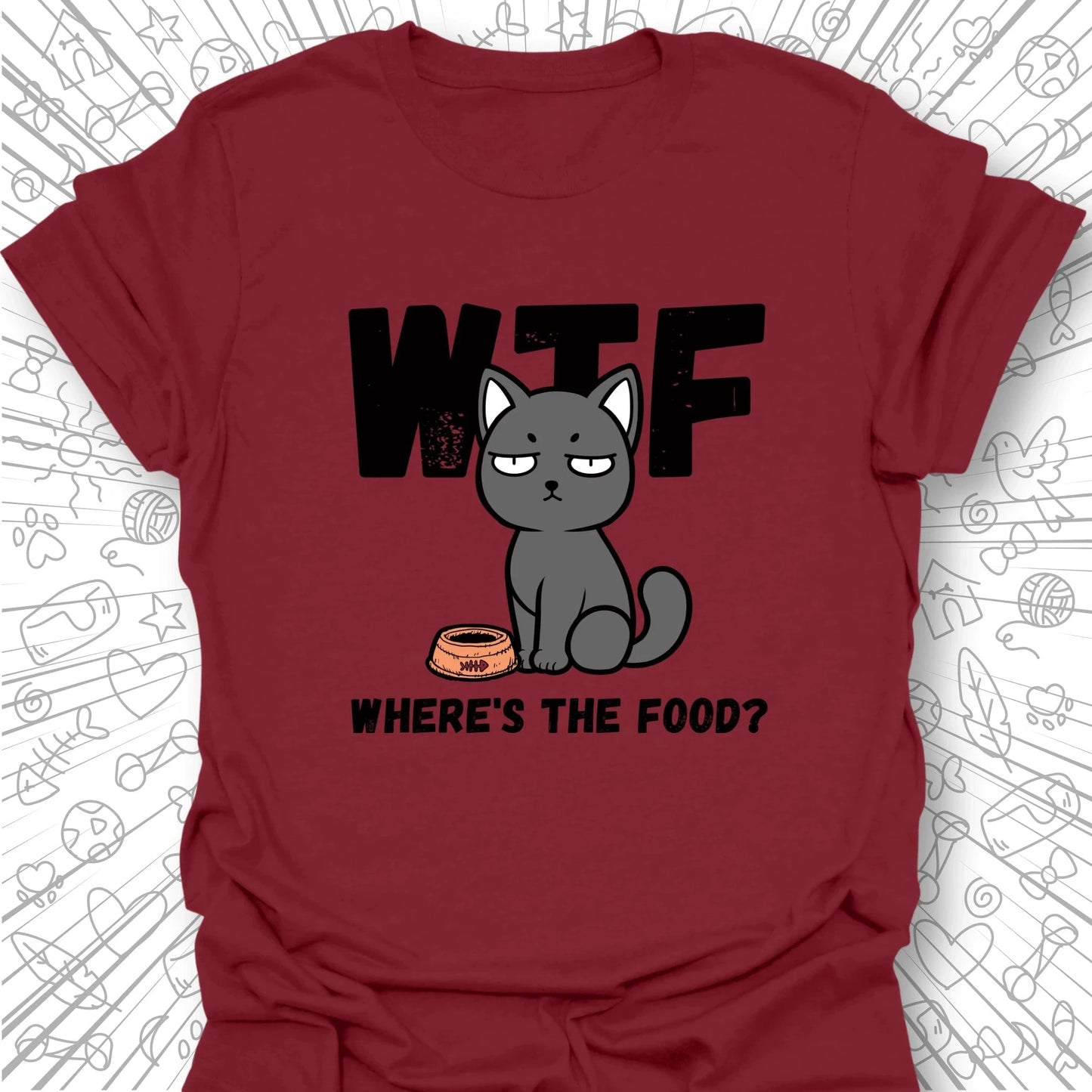 WTF - Where's The Food T-Shirt