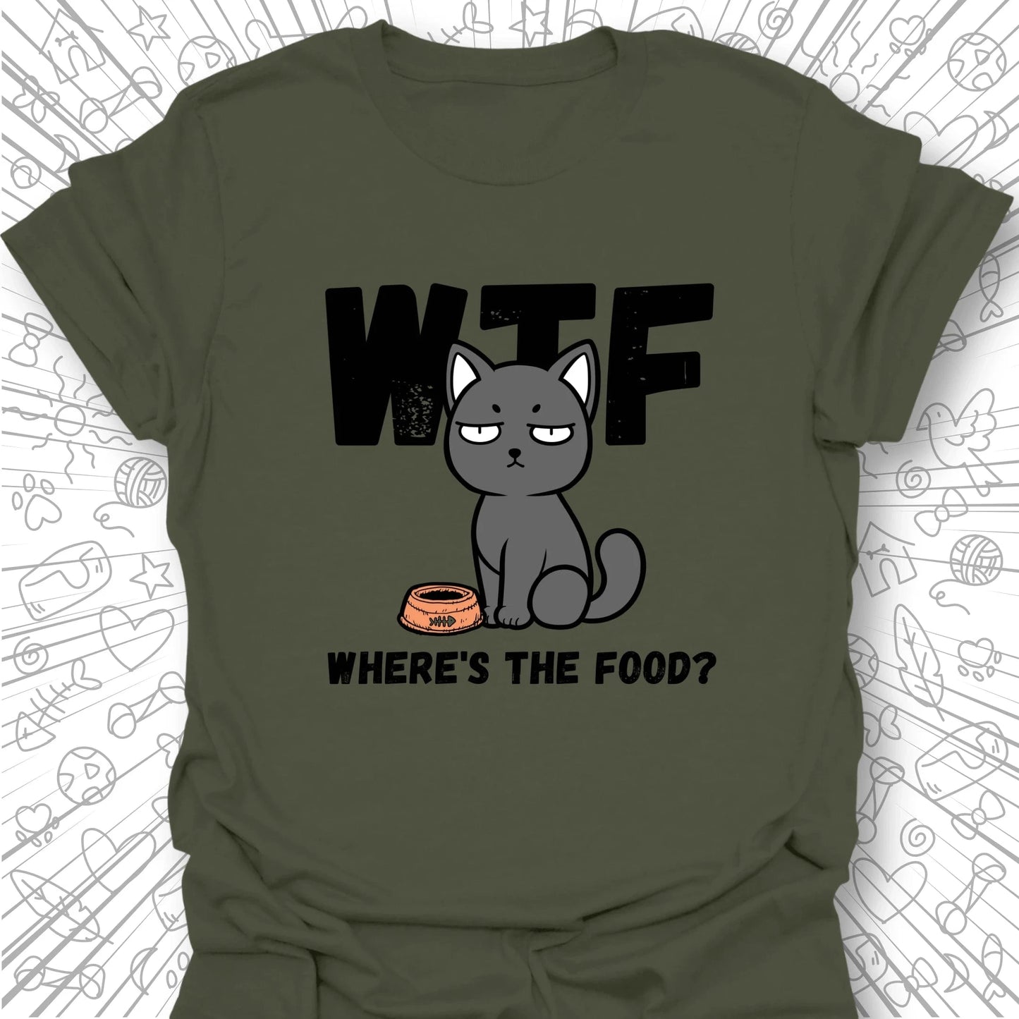 WTF - Where's The Food T-Shirt