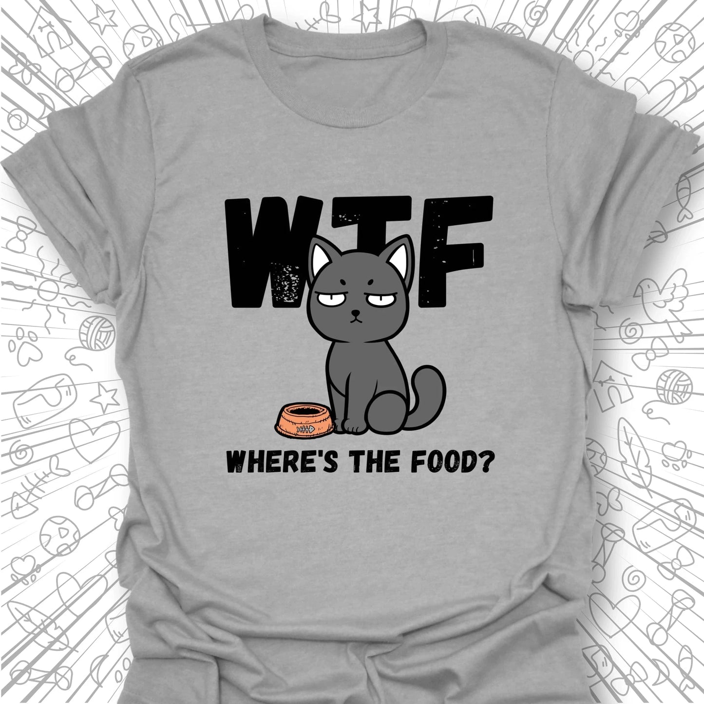 WTF - Where's The Food T-Shirt