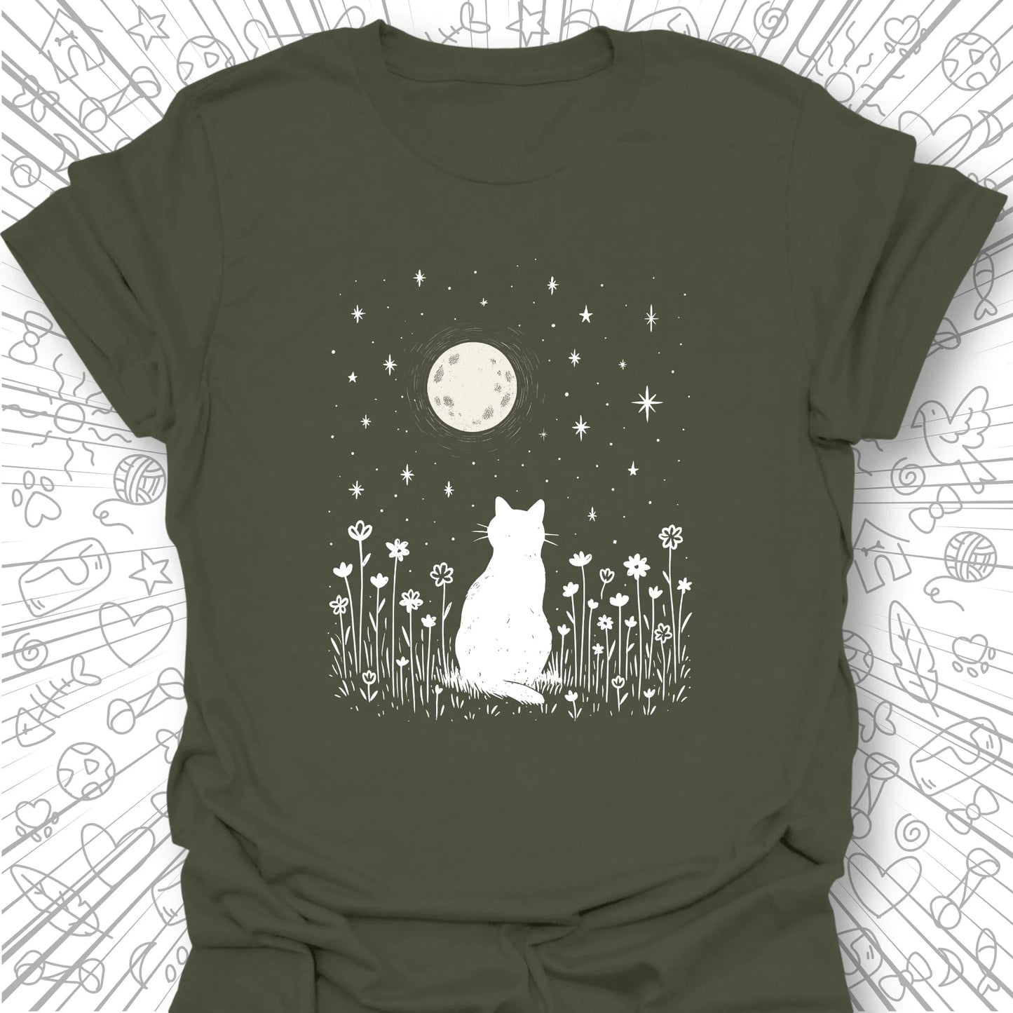 Watching The Moon T-Shirt