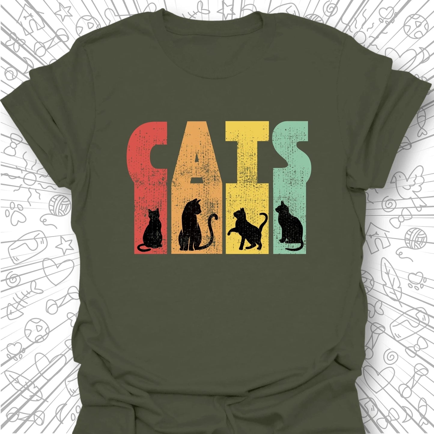 All The Cats T-Shirt