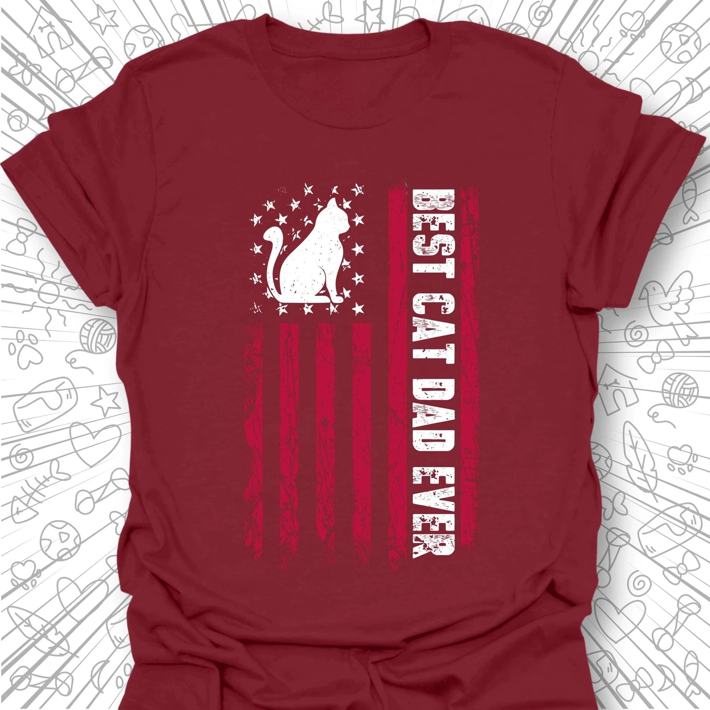Best Cat Dad Ever T-Shirt