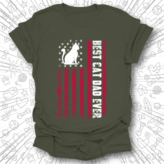 Best Cat Dad Ever T-Shirt