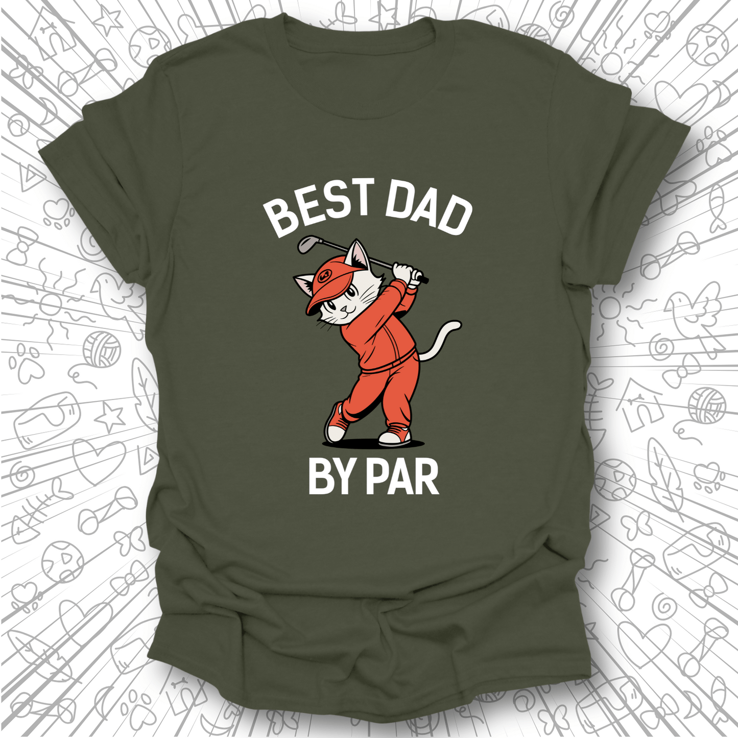Best Dad By Par T-Shirt