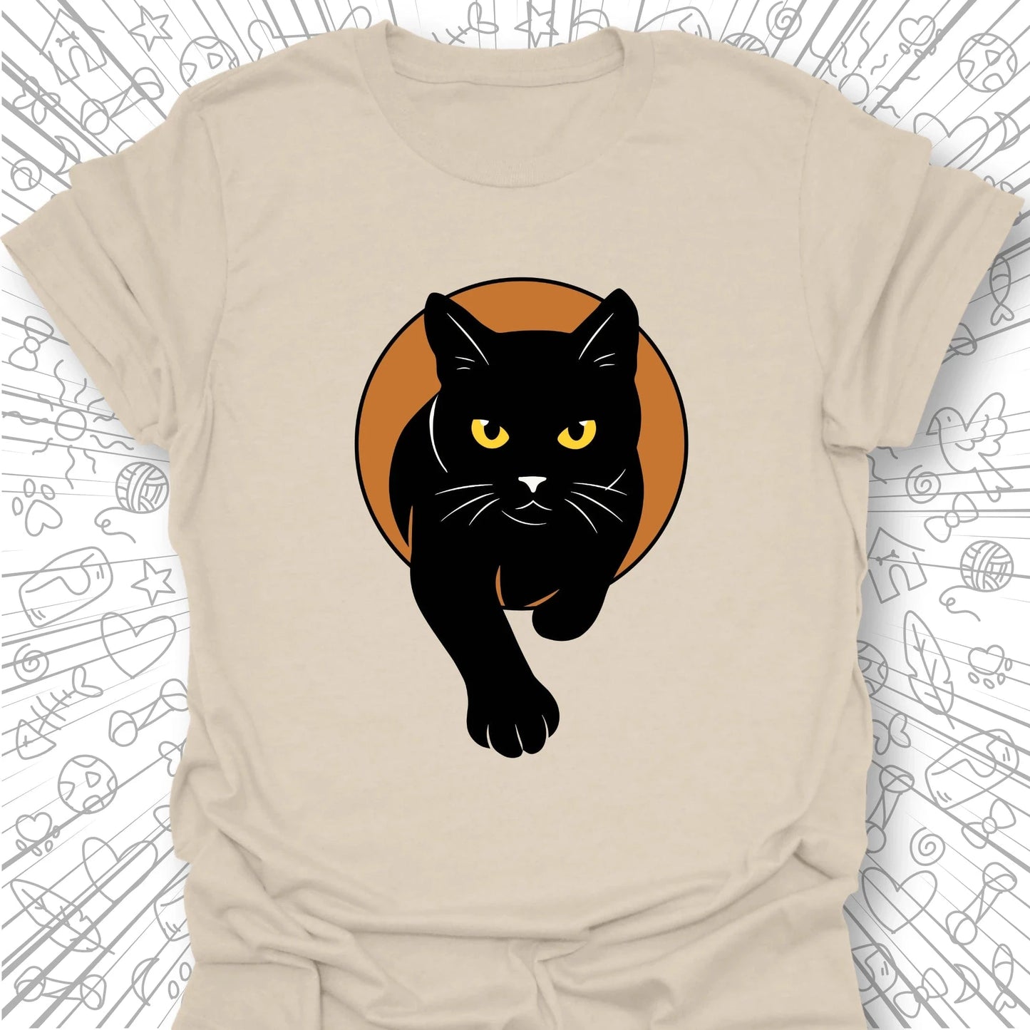 Black Cat T-Shirt