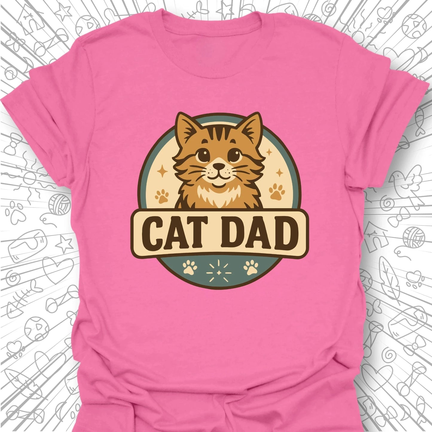 Cat Dad T-Shirt