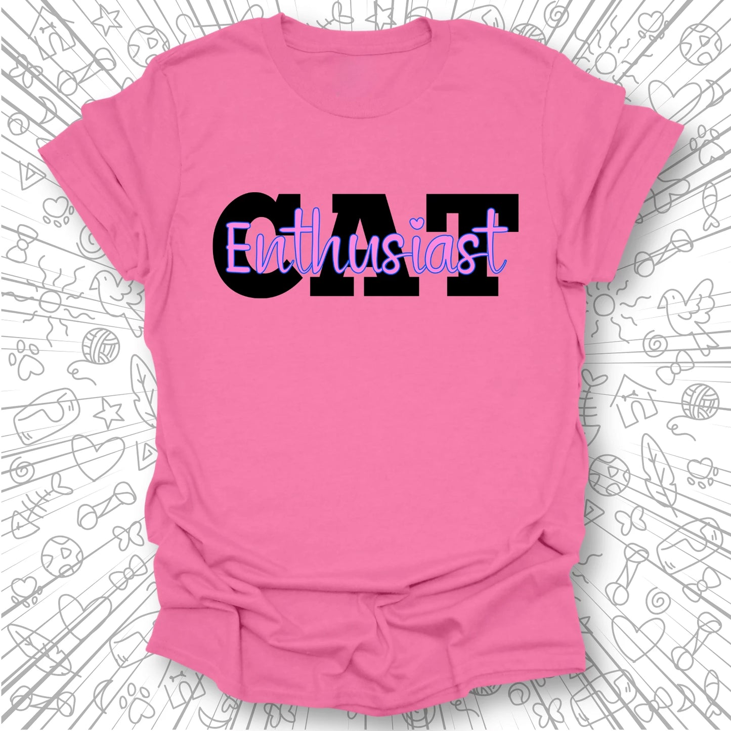 Cat Enthusiast T-Shirt