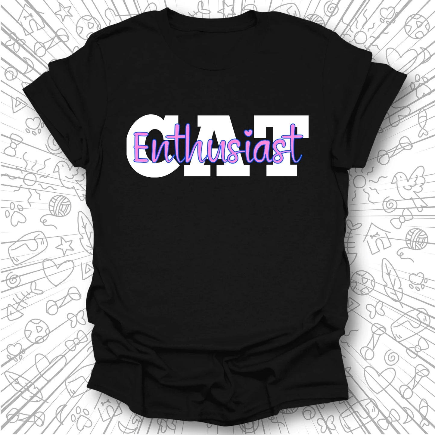 Cat Enthusiast T-Shirt