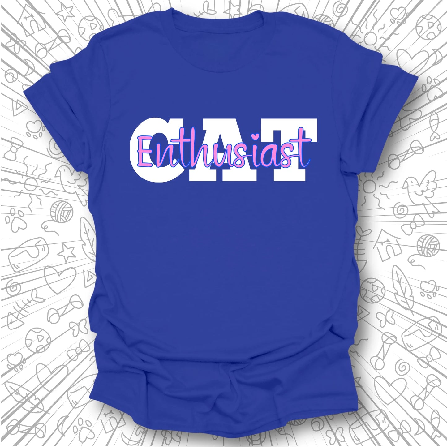 Cat Enthusiast T-Shirt