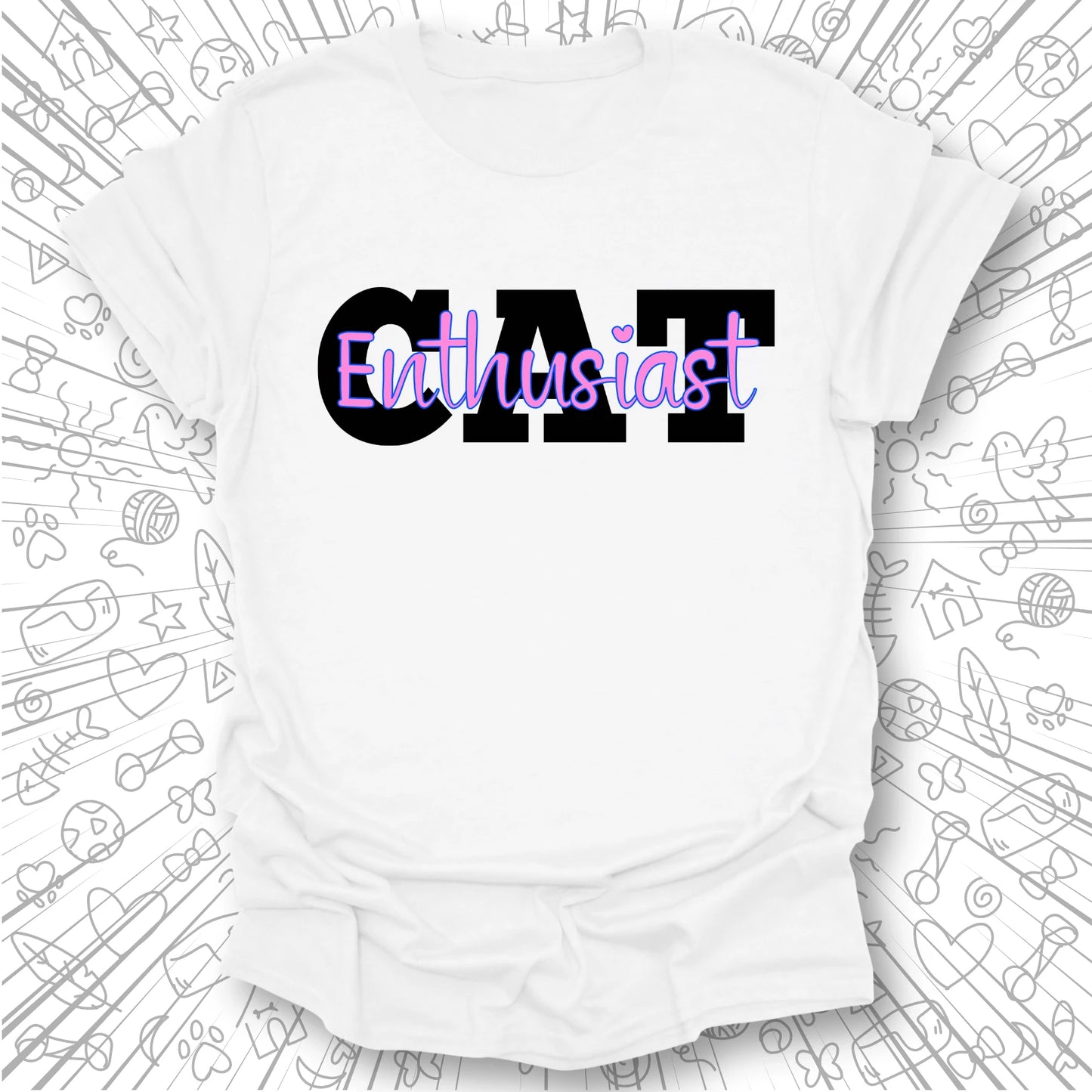 Cat Enthusiast T-Shirt