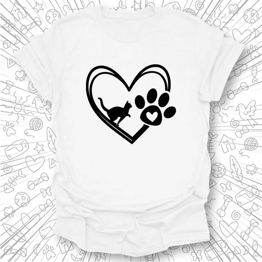 Cat In The Heart T-Shirt