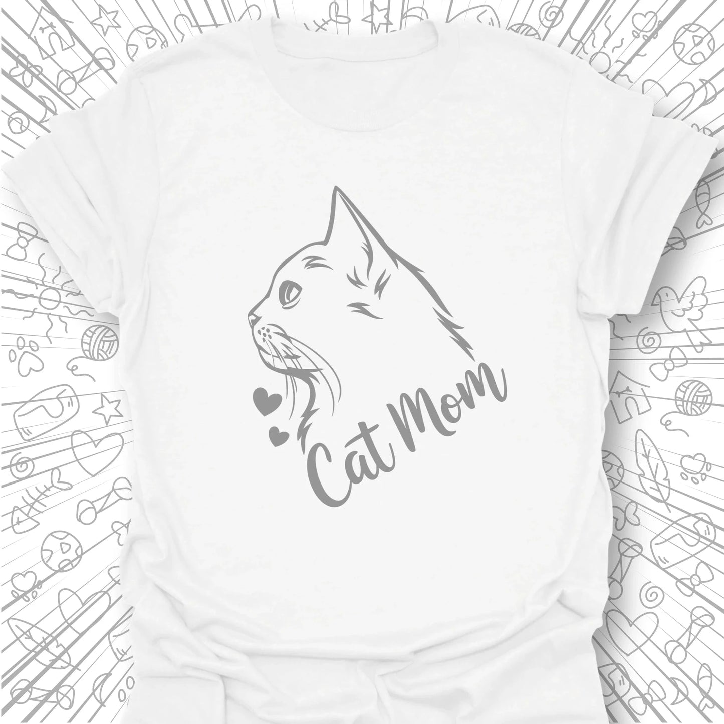Cat Mom T-Shirt