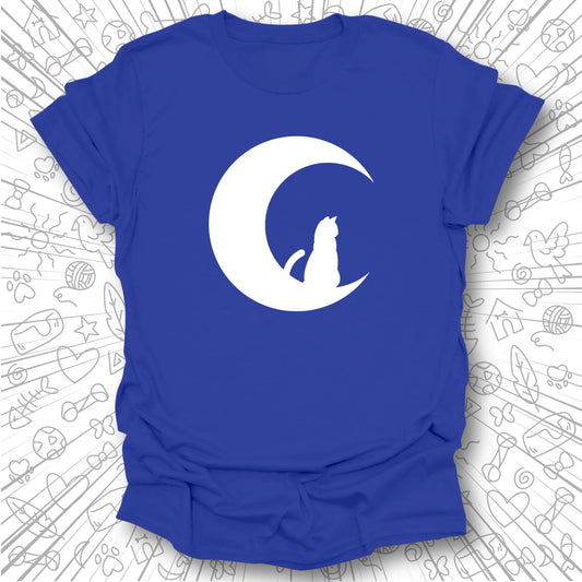 Cat On The Moon T-Shirt
