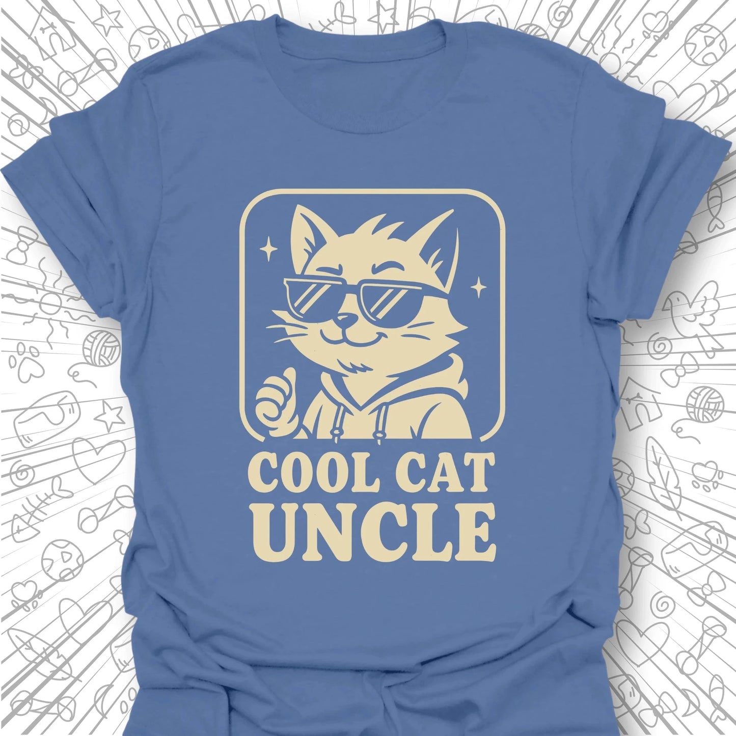 Cool Cat Uncle T-Shirt