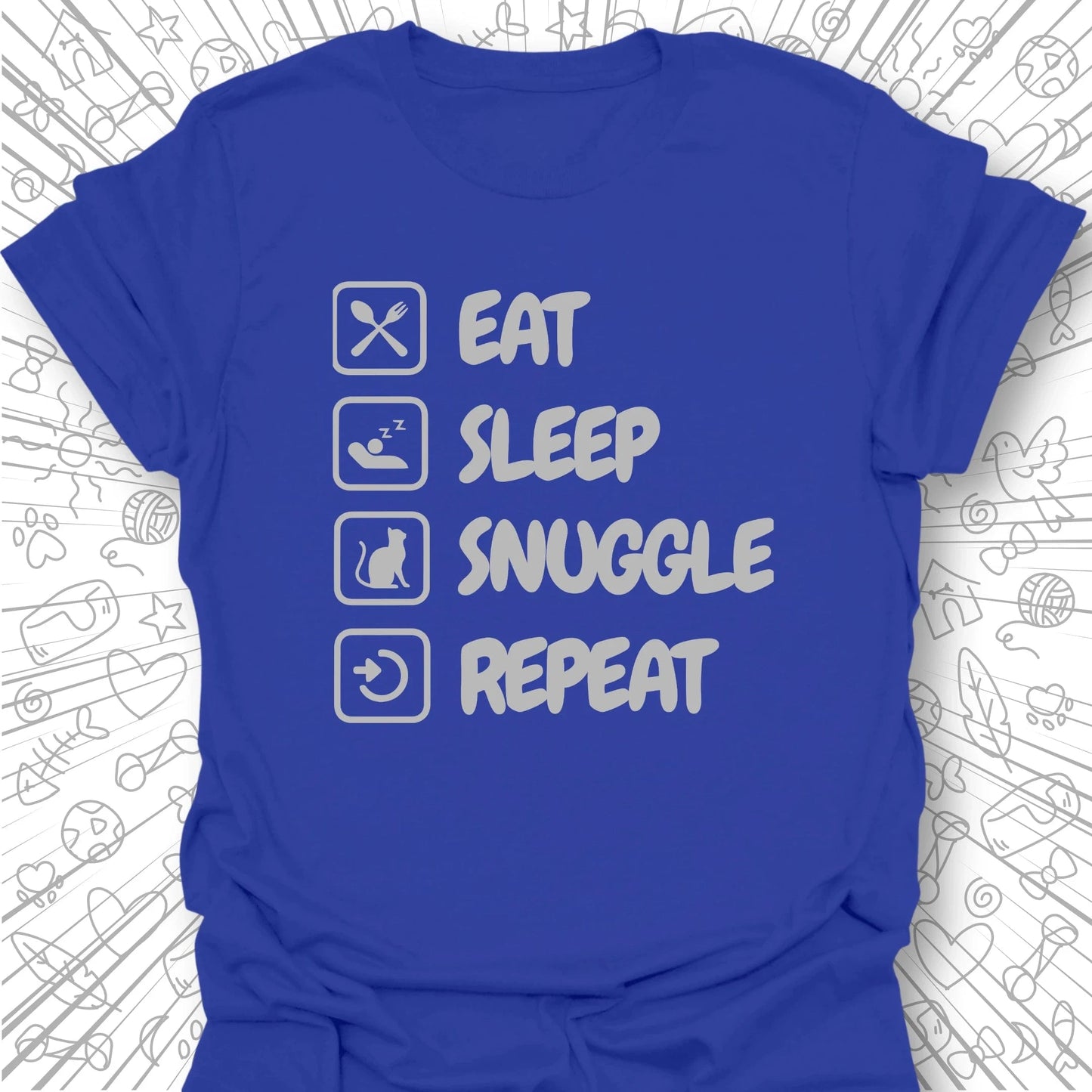 Eat Sleep Snuggle Repeat T-Shirt