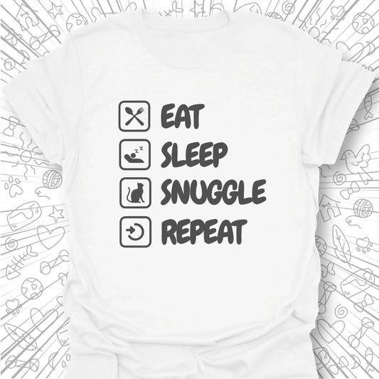 Eat Sleep Snuggle Repeat T-Shirt