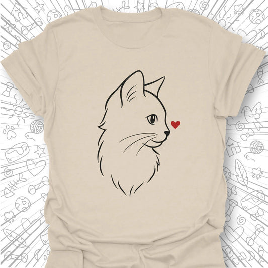 Elegant Cat T-Shirt