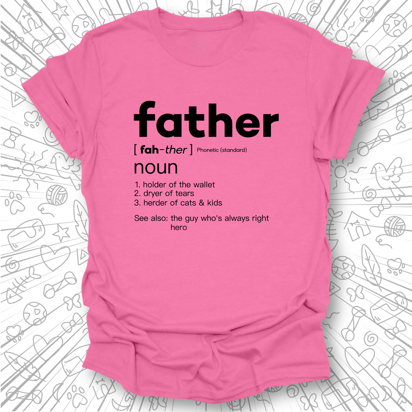 Definition of Father T-Shirt