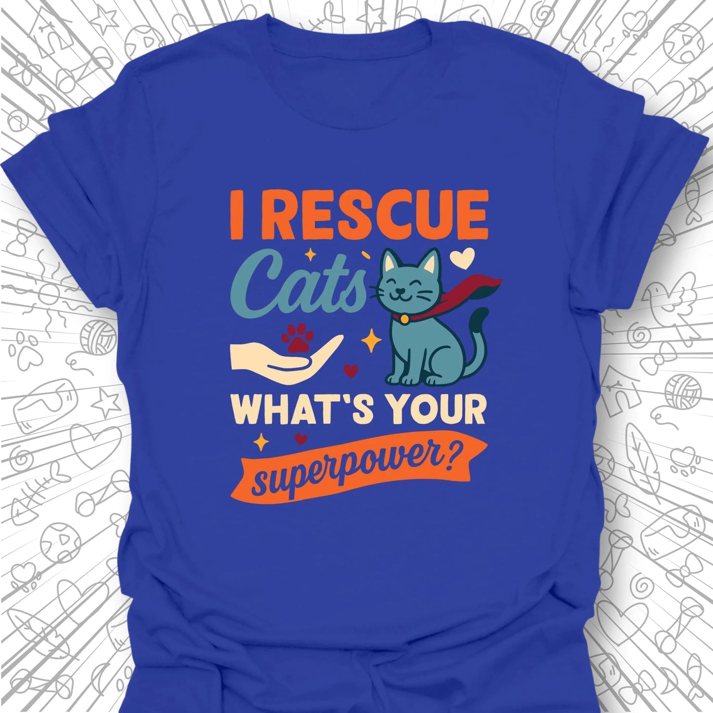 I Rescue Cats T-Shirt