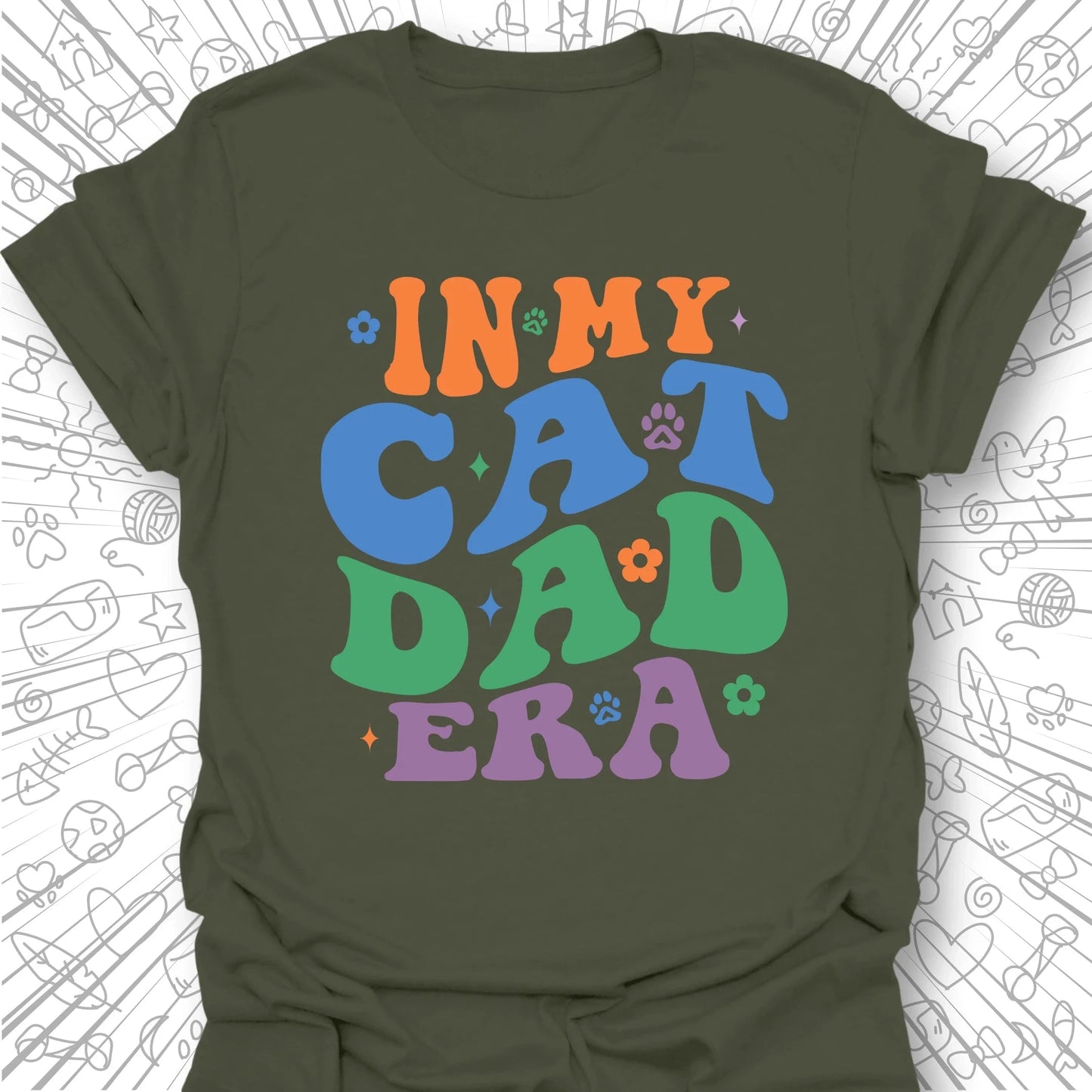 In My Cat Dad Era T-Shirt
