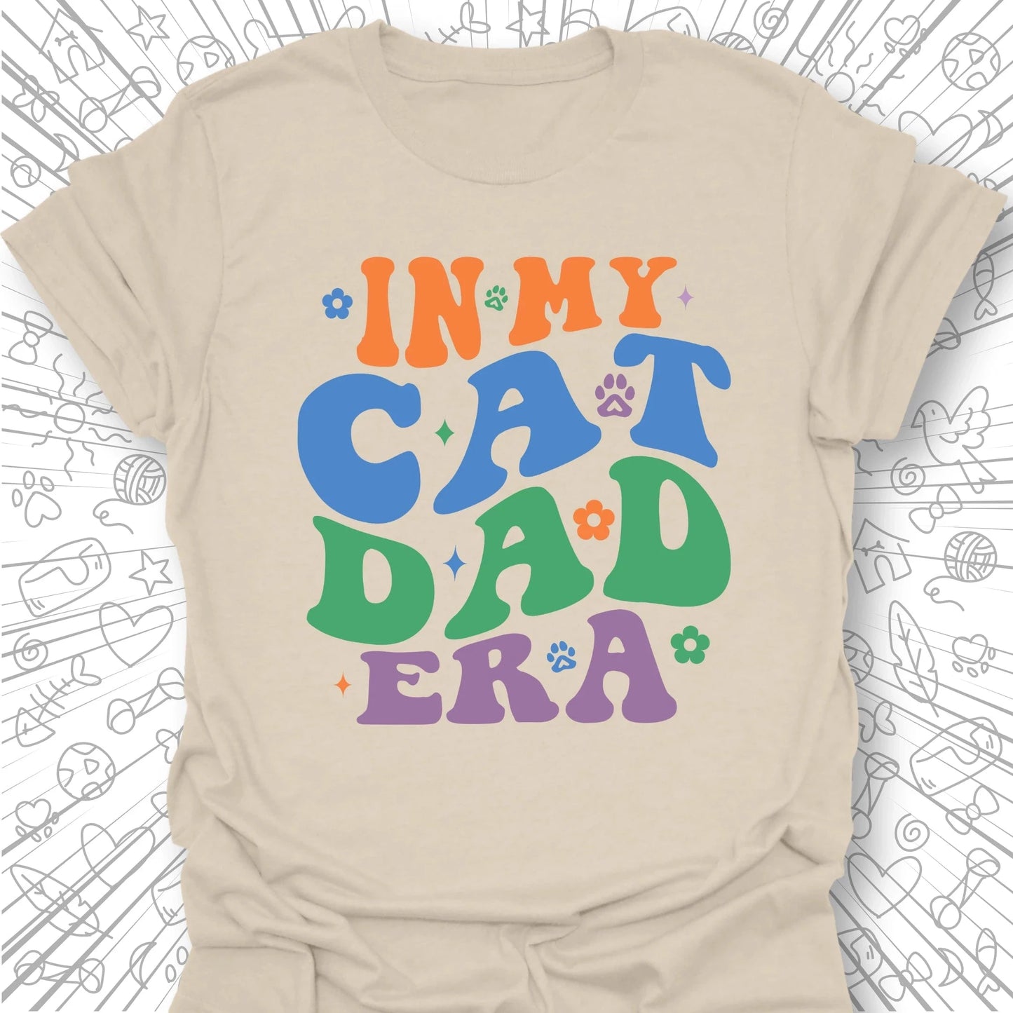 In My Cat Dad Era T-Shirt