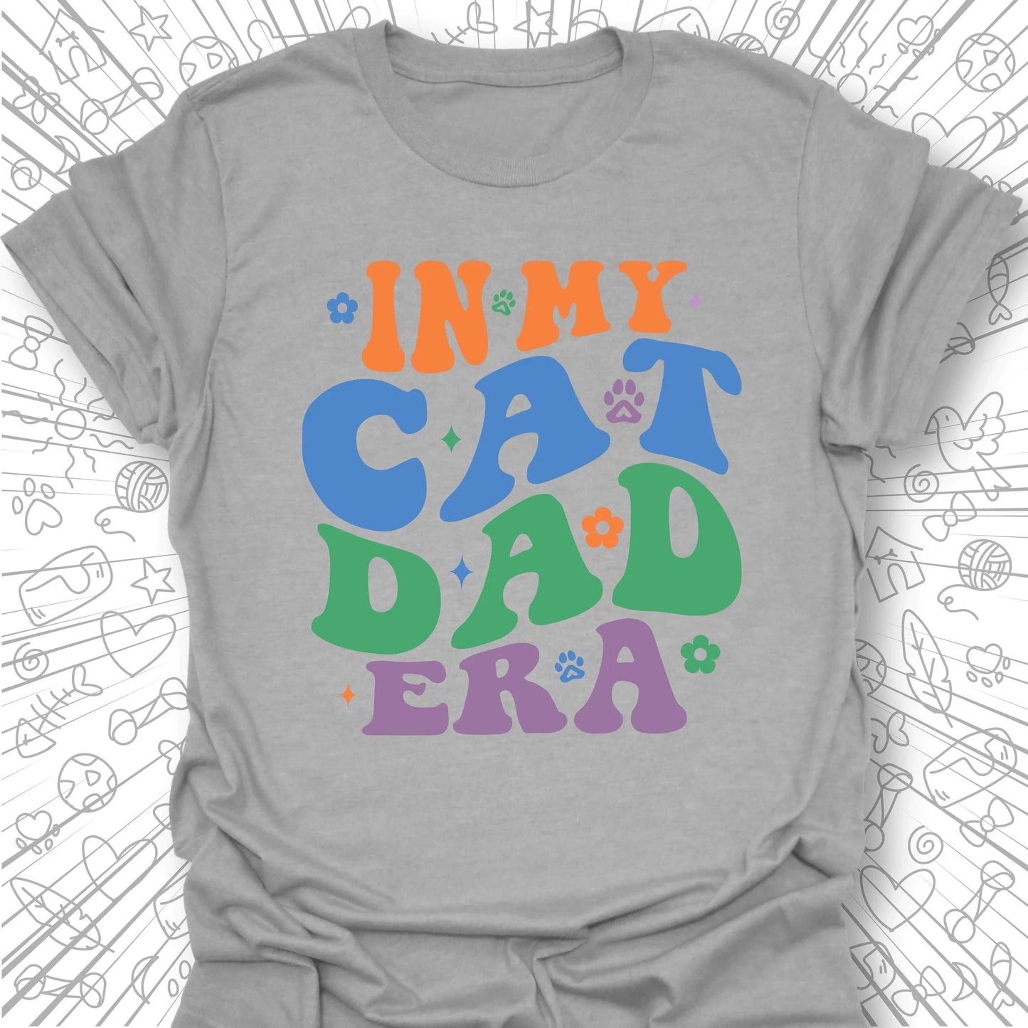 In My Cat Dad Era T-Shirt