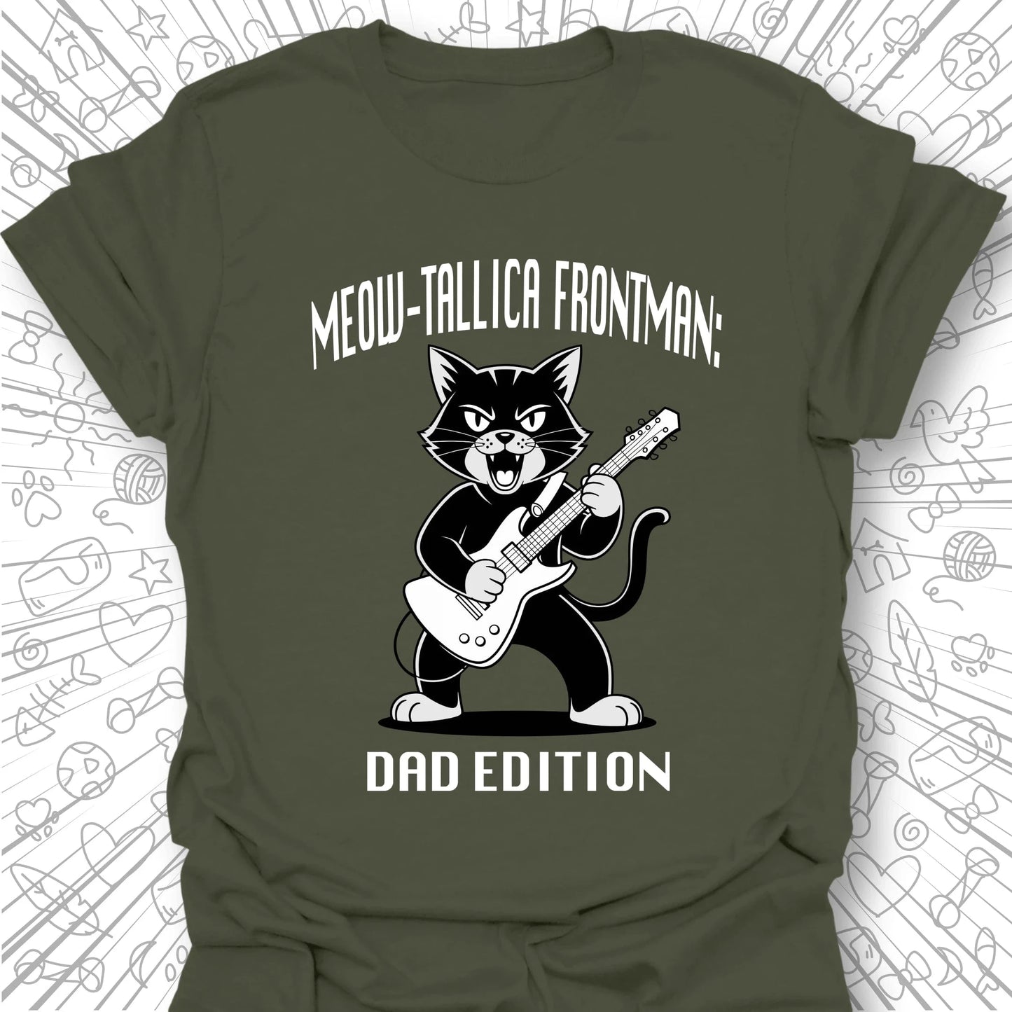 Meow-tallica Frontman T-Shirt