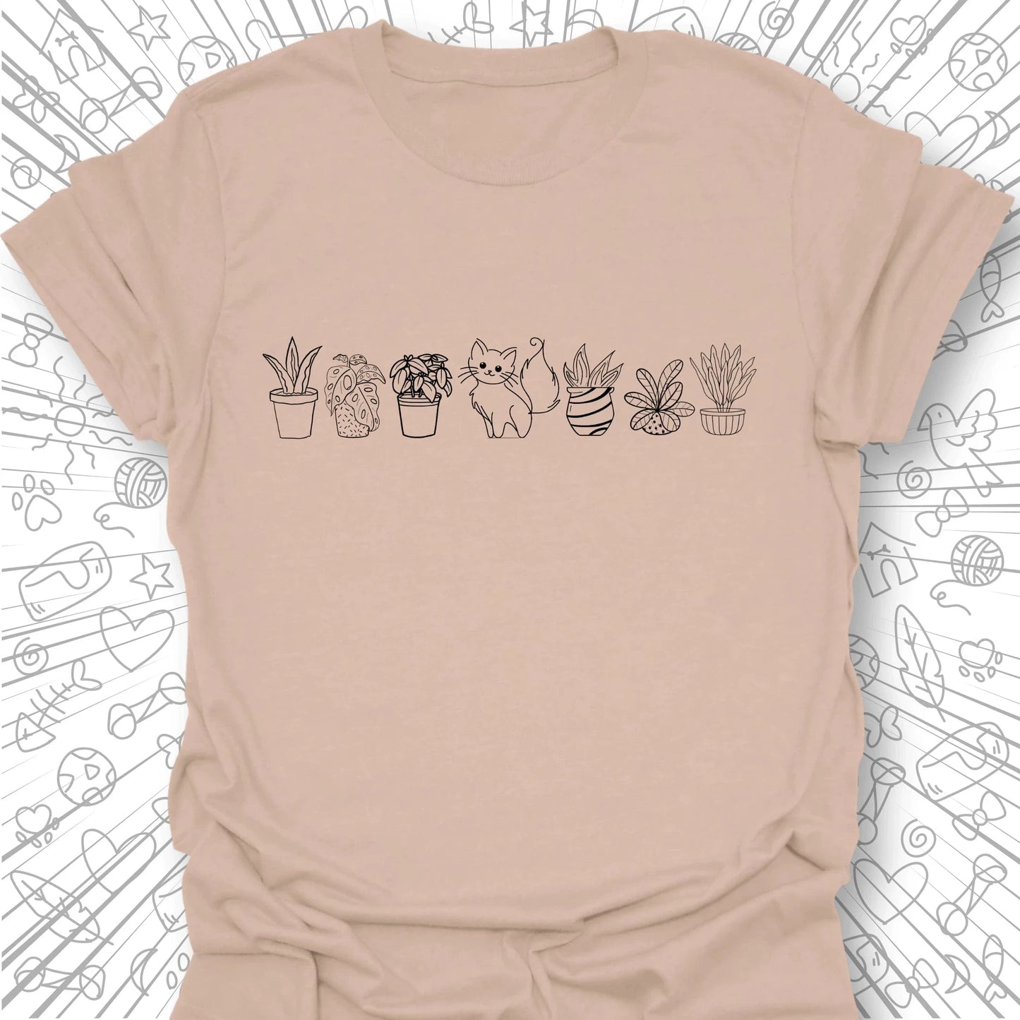 Plants & Cats T-Shirt