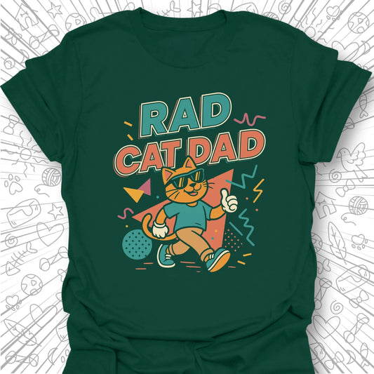 Rad Cat Dad T-Shirt