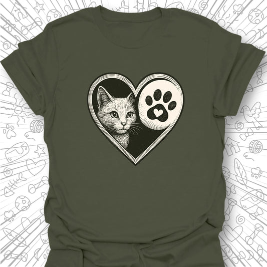 Some Angels Have Whiskers T-Shirt