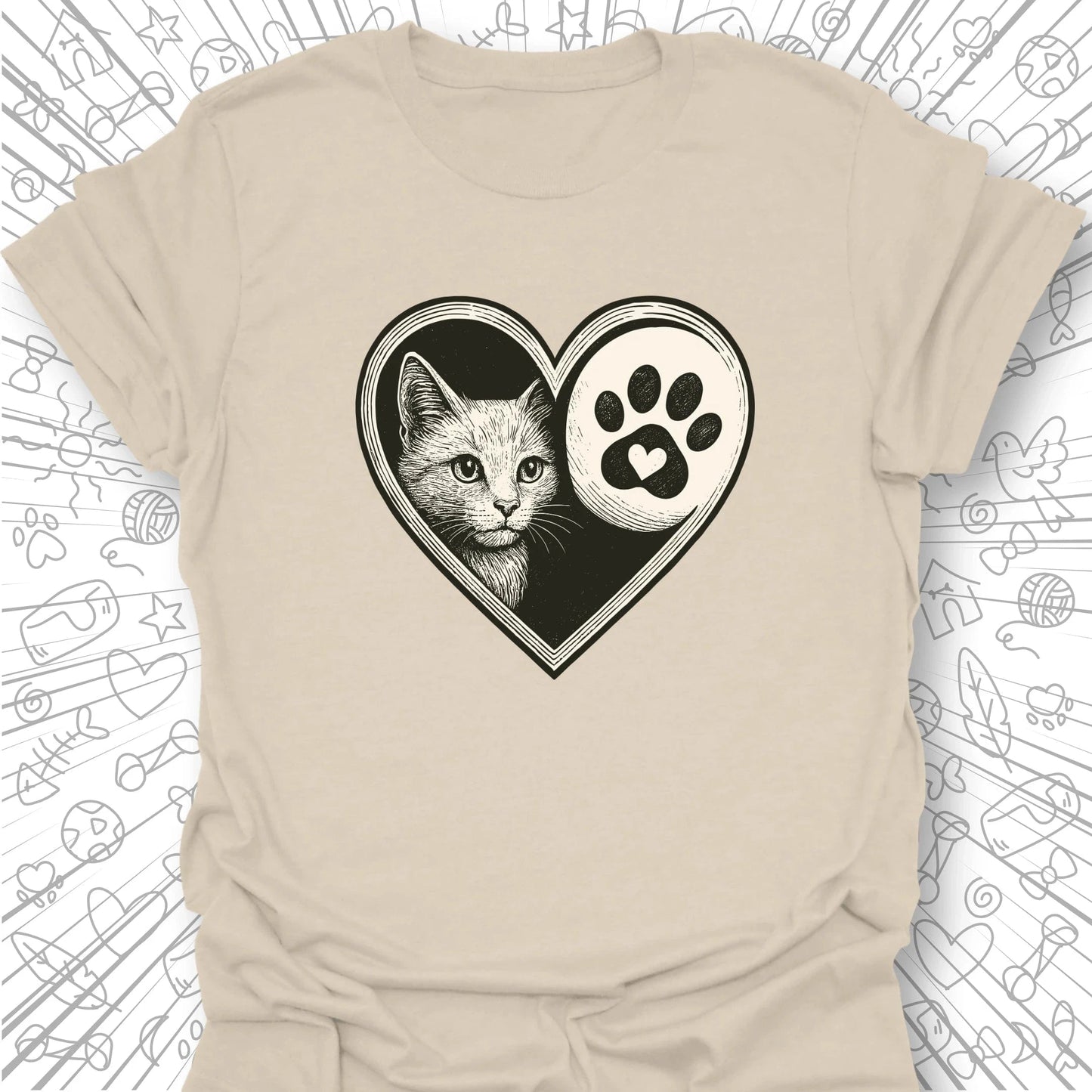 Some Angels Have Whiskers T-Shirt