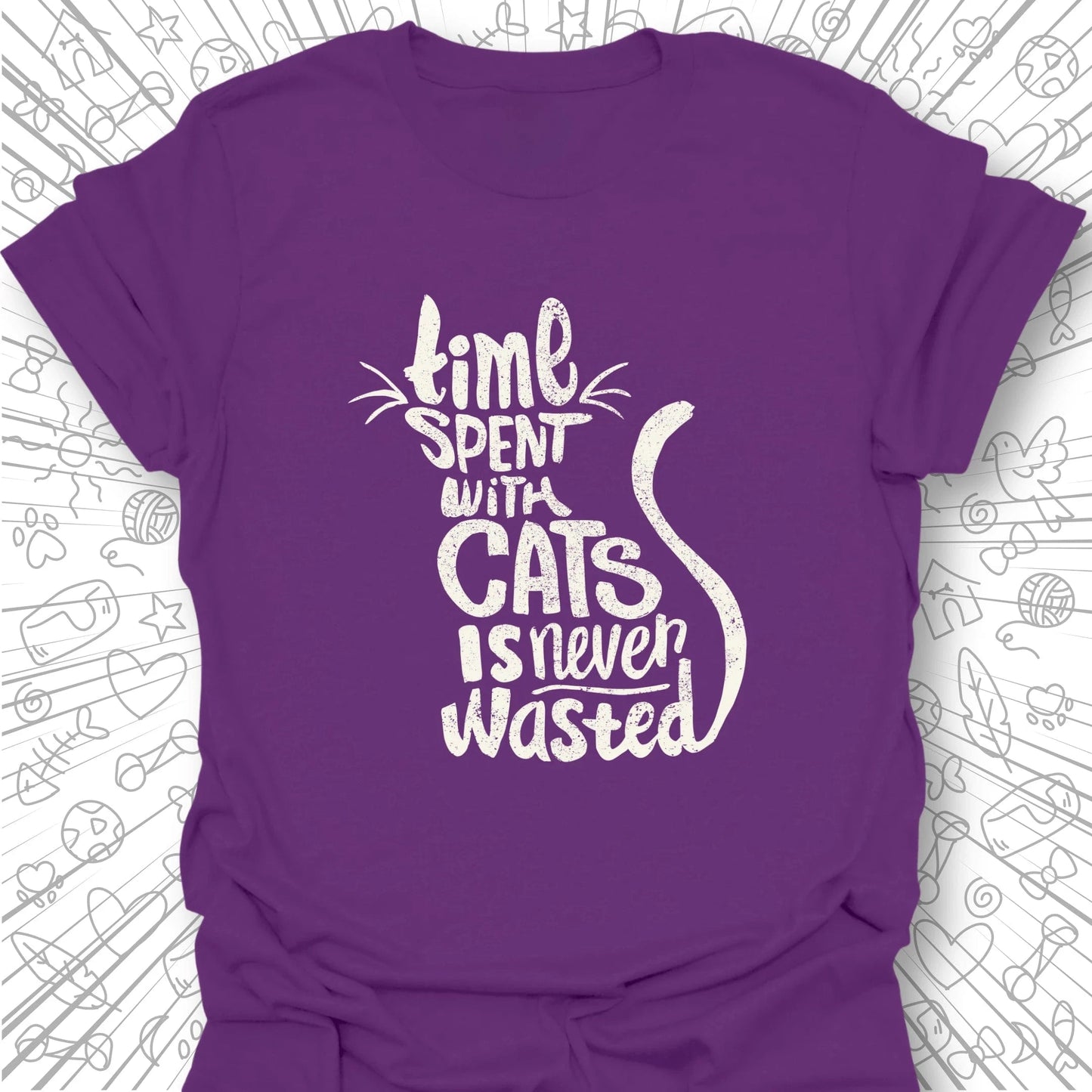 Time Spent With Cats T-Shirt