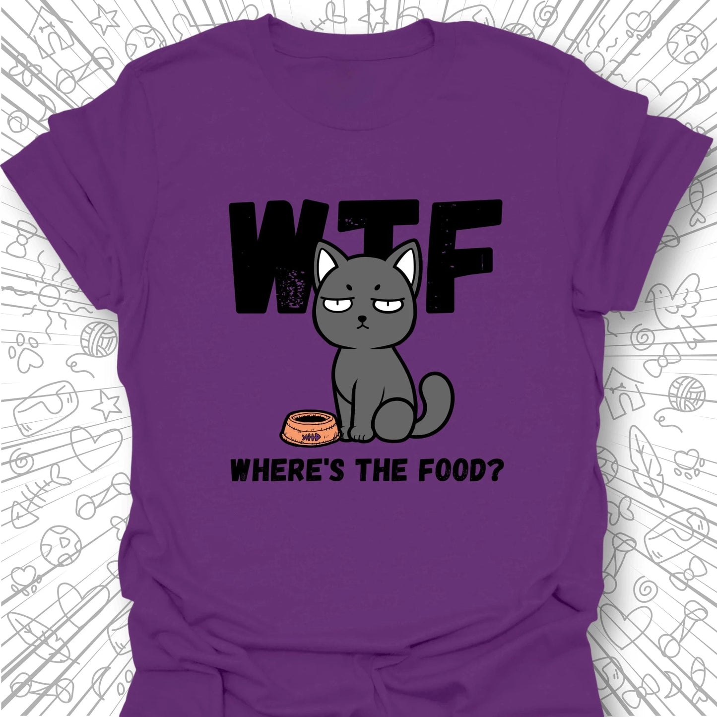 WTF - Where's The Food T-Shirt